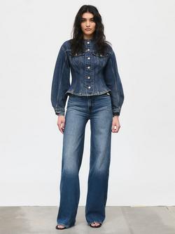 Levi's Sculpted Trucker Denim Jacket, Wonderlust No Tack, Wonderlust No Tack