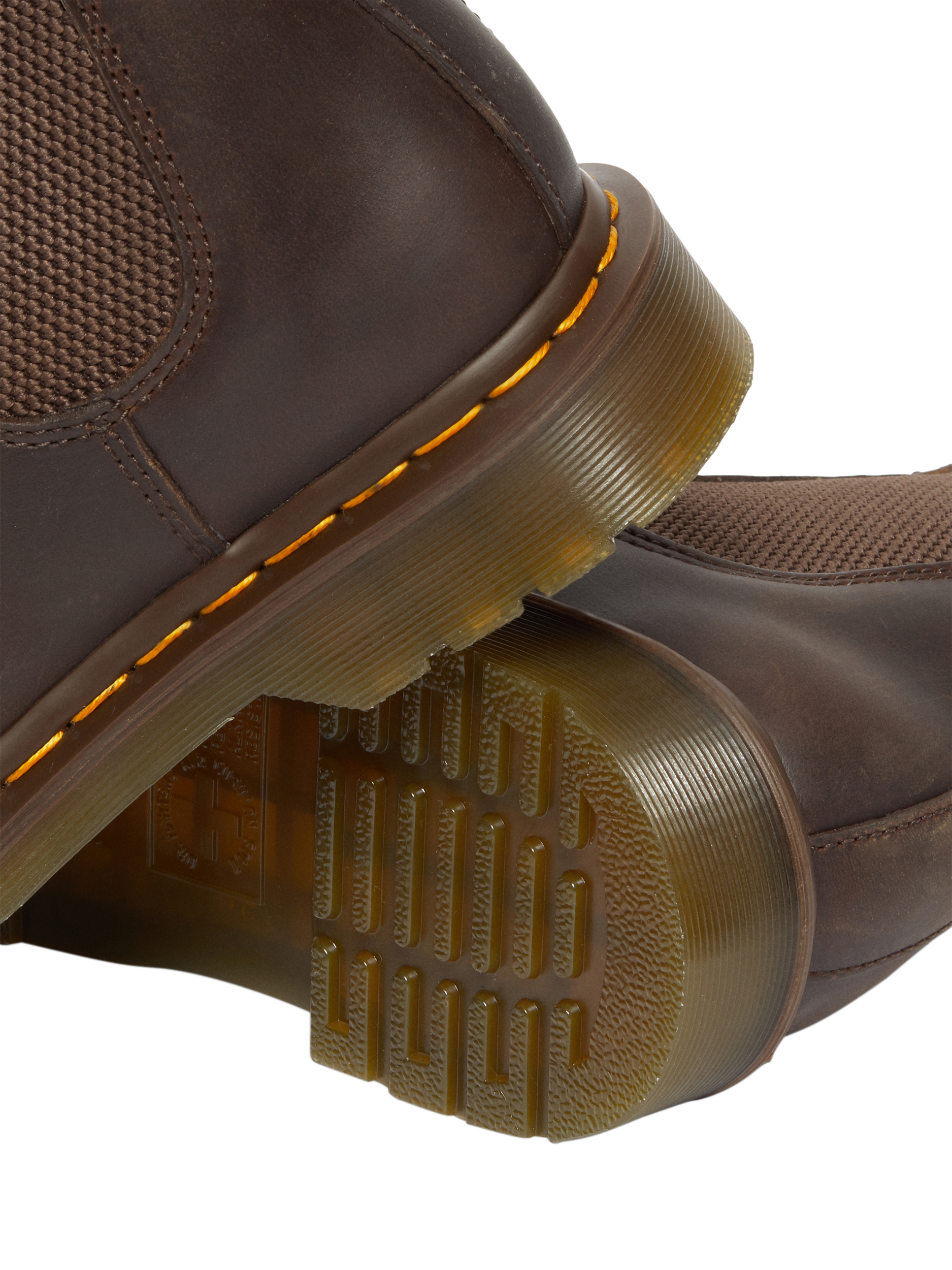 Product image 5 of 5, which shows Dr. Martens 2976 Leather Chelsea Boots, Dark Brown, 4