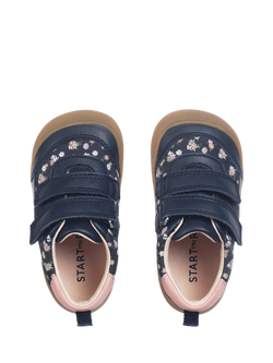 Start-Rite Kids' Duel Trainers, Navy/Floral - view 2, Navy/Floral