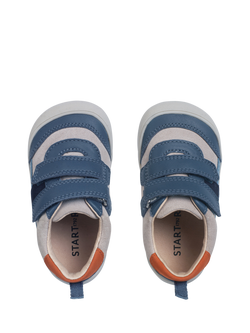 Start-Rite Kids' Duel Trainers, Denim Blue/Multi - view 2, Denim Blue/Multi