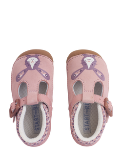 Start-Rite Baby Little Paws Pre-Walker Shoes, Dusty Pink - view 2, Dusty Pink