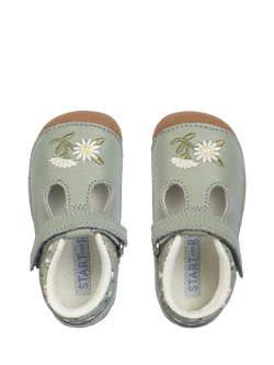 Start-Rite Baby Squish Pre Walker Shoes, Dusky Green - view 2, Dusky Green