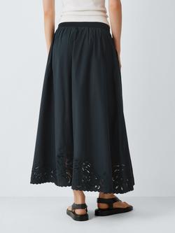 AND/OR Marion Cutwork Skirt, Black - view 2, Black