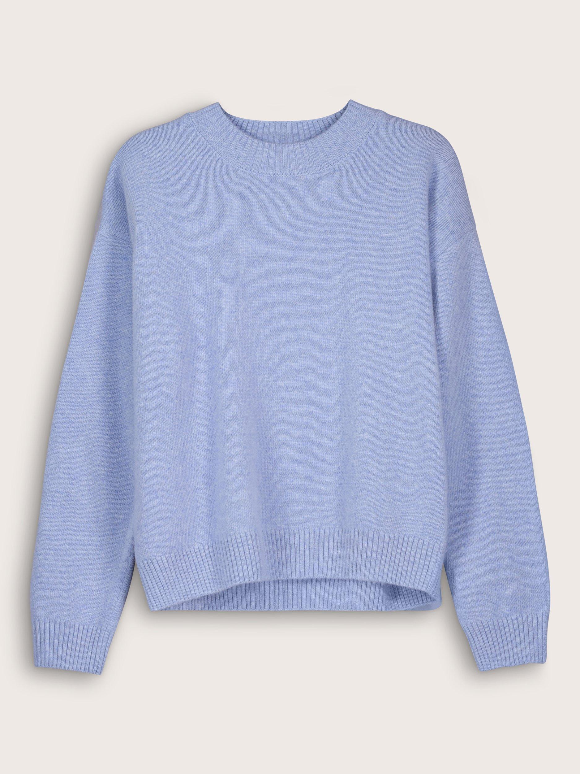 Product image 3 of 5, which shows Baukjen Phyllis Wool Rich Jumper, Ice Blue, 10