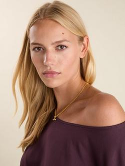 Baukjen Sarah Jersey Midi Dress containing LENZING™ ECOVERO™ Viscose, Plum - view 2, Plum