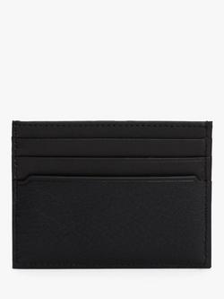 Tommy Hilfiger Premium Leather Credit Card Holder, Black - view 2, Black