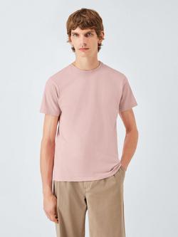 Colorful Standard Regular Fit Short Sleeve Cotton T-Shirt - view 2, Faded Pink