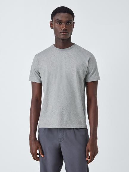 Colorful Standard Regular Fit Short Sleeve Cotton T-Shirt, Heather Grey