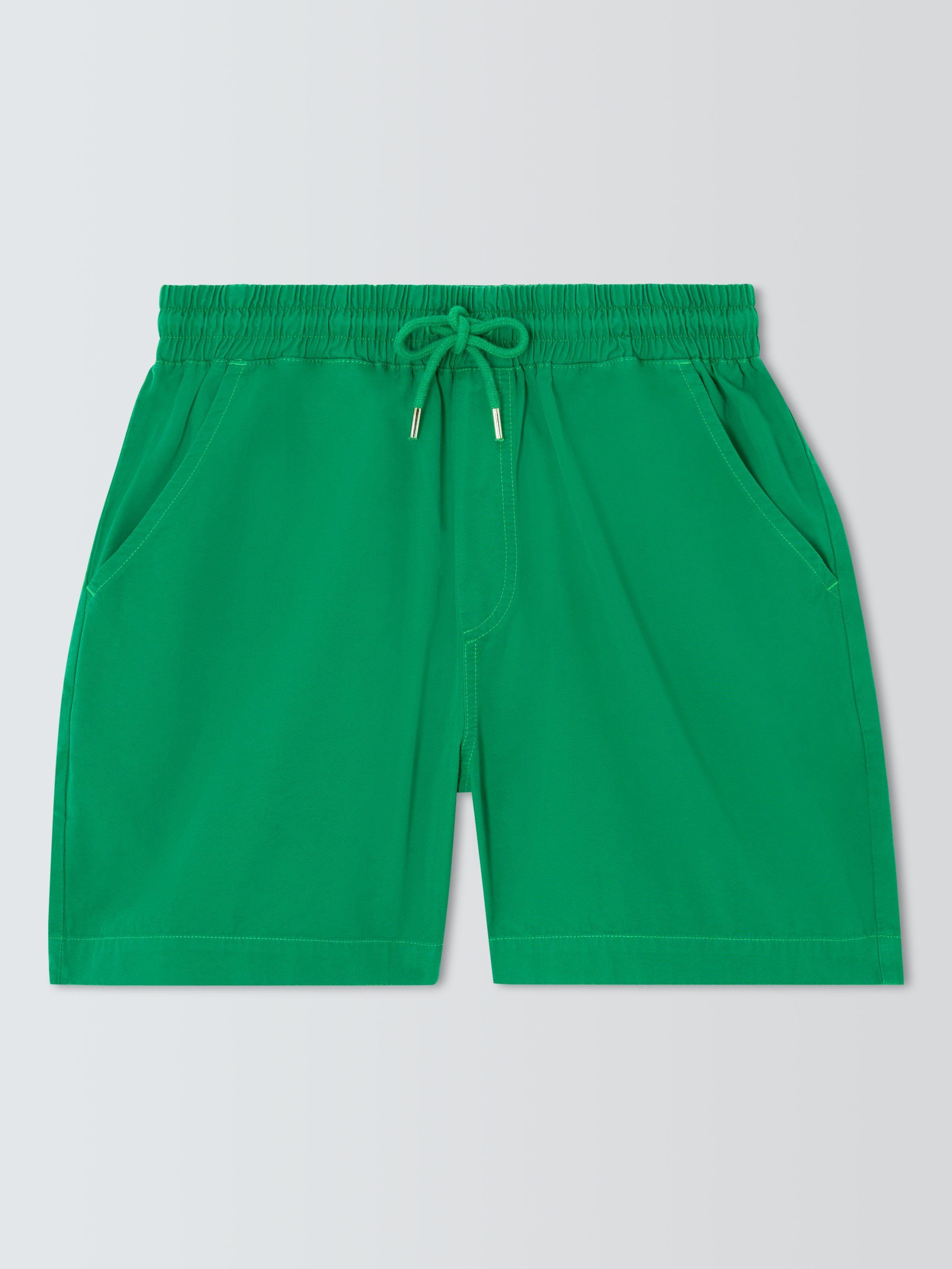 Product image 4 of 6, which shows Colorful Standard Organic Cotton Twill Shorts, Kelly Green, S