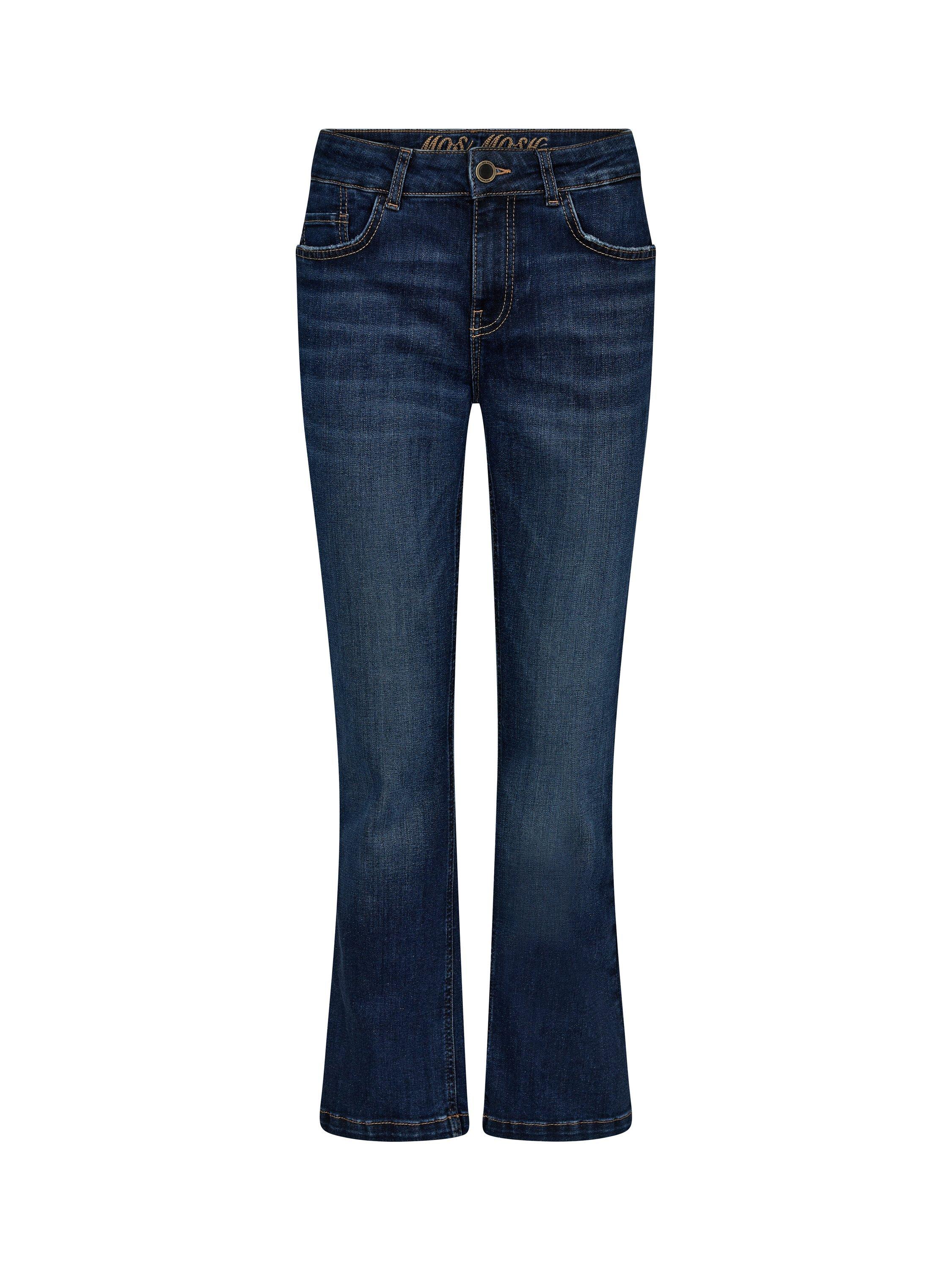 Product image 3 of 4, which shows MOS MOSH Ashley Imera Ankle Grazer Jeans, Dark Blue, 25R