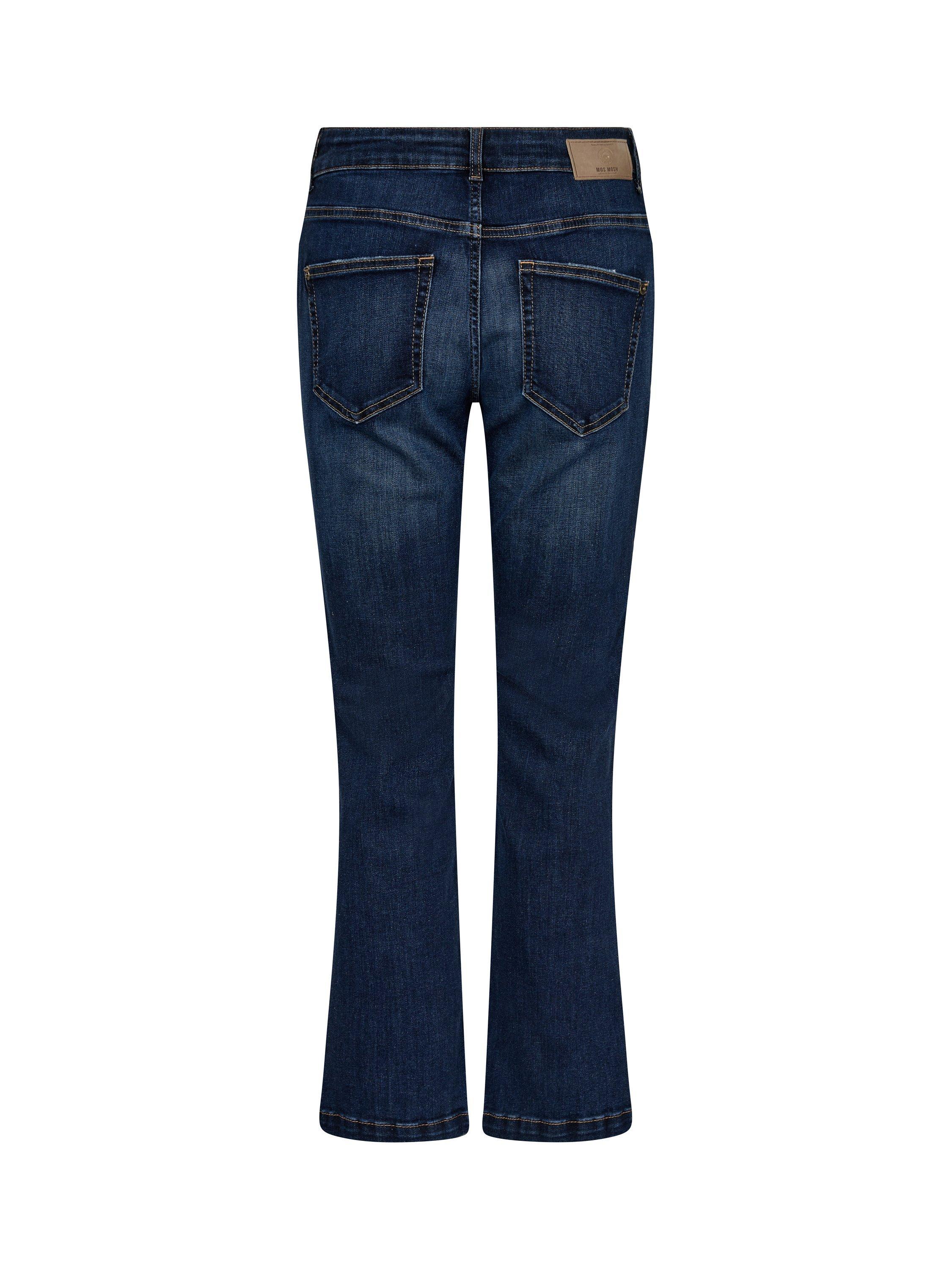 Product image 4 of 4, which shows MOS MOSH Ashley Imera Ankle Grazer Jeans, Dark Blue, 25R