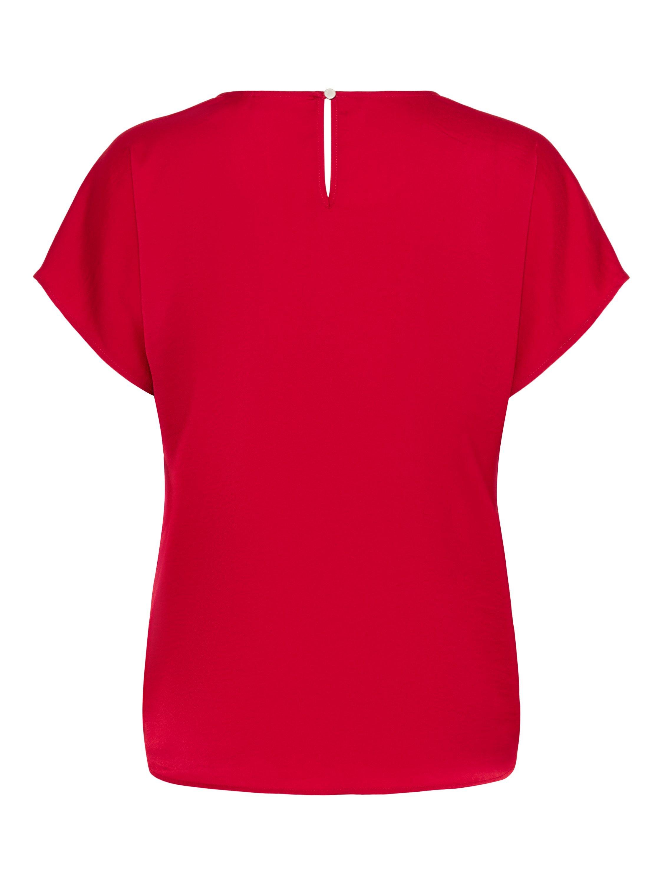 Product image 6 of 6, which shows InWear Rinda V-Neck Blouse , True Red, 8