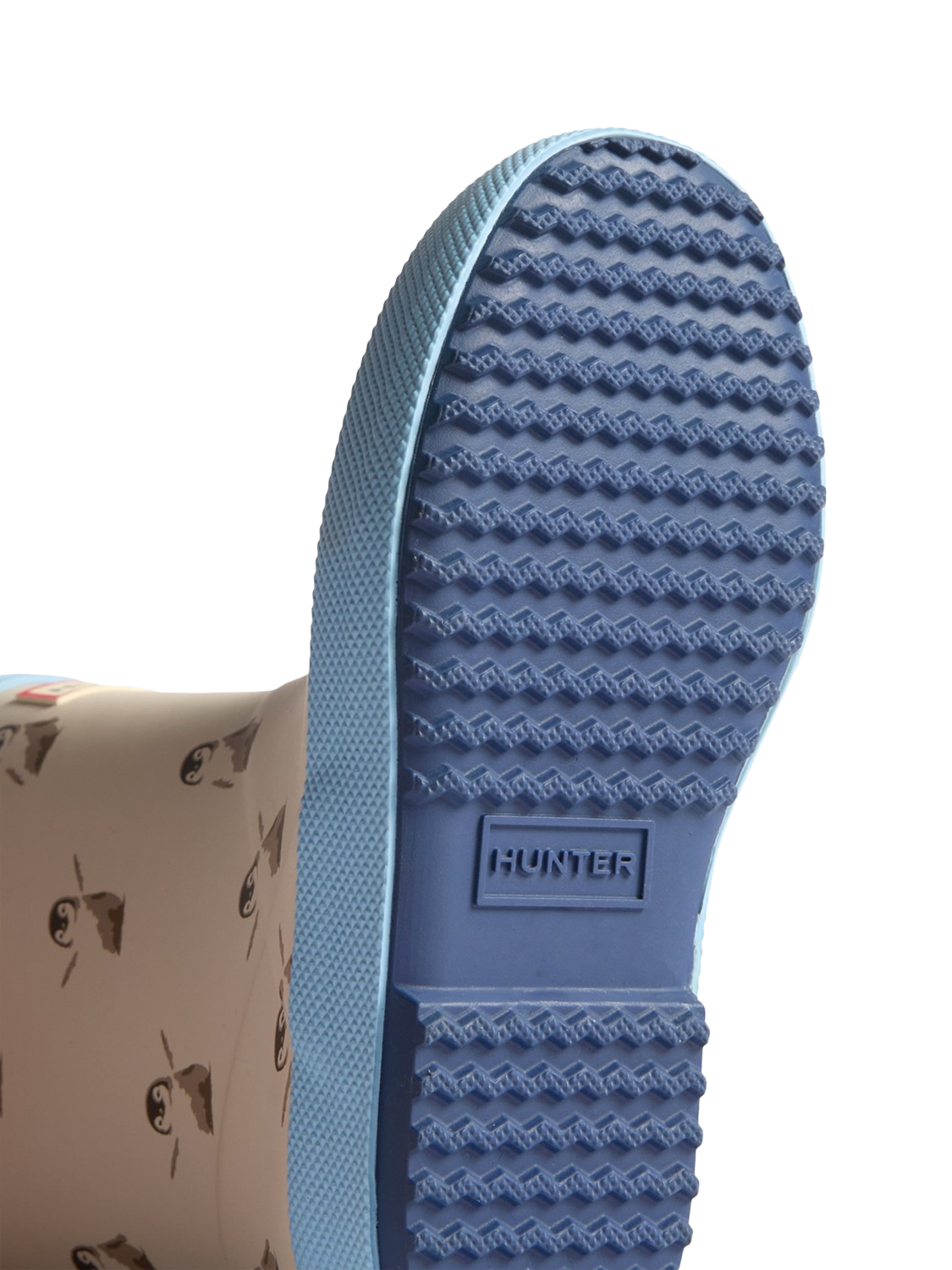 Product image 4 of 11, which shows Hunter Kids' Original First Wellington Boots, White/Multi, 4 Jnr