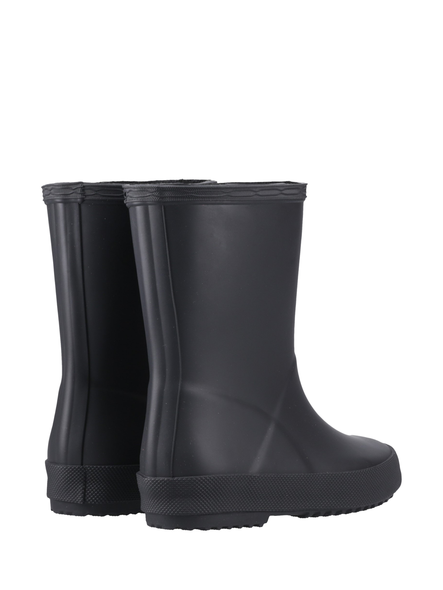 Product image 3 of 4, which shows Hunter Kids' First Classic Rubber Rain Wellington Boots, Black, 4 Jnr