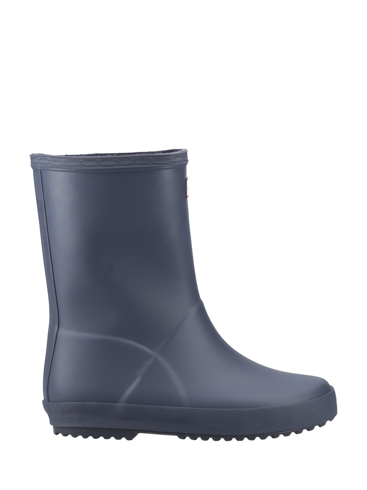 Product image 1 of 4, which shows Hunter Kids' First Classic Rubber Rain Wellington Boots, Navy, 4 Jnr