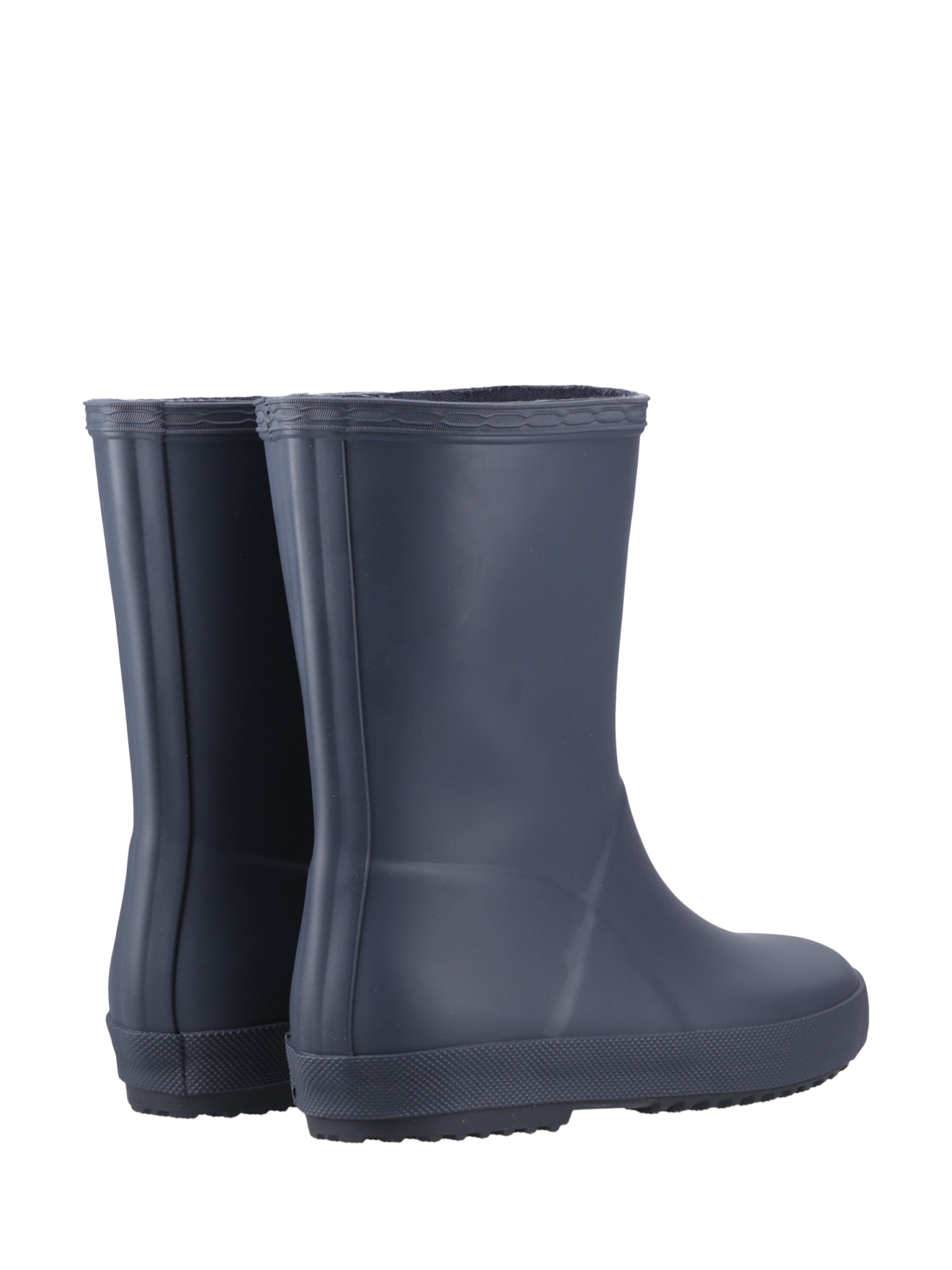 Product image 3 of 4, which shows Hunter Kids' First Classic Rubber Rain Wellington Boots, Navy, 4 Jnr