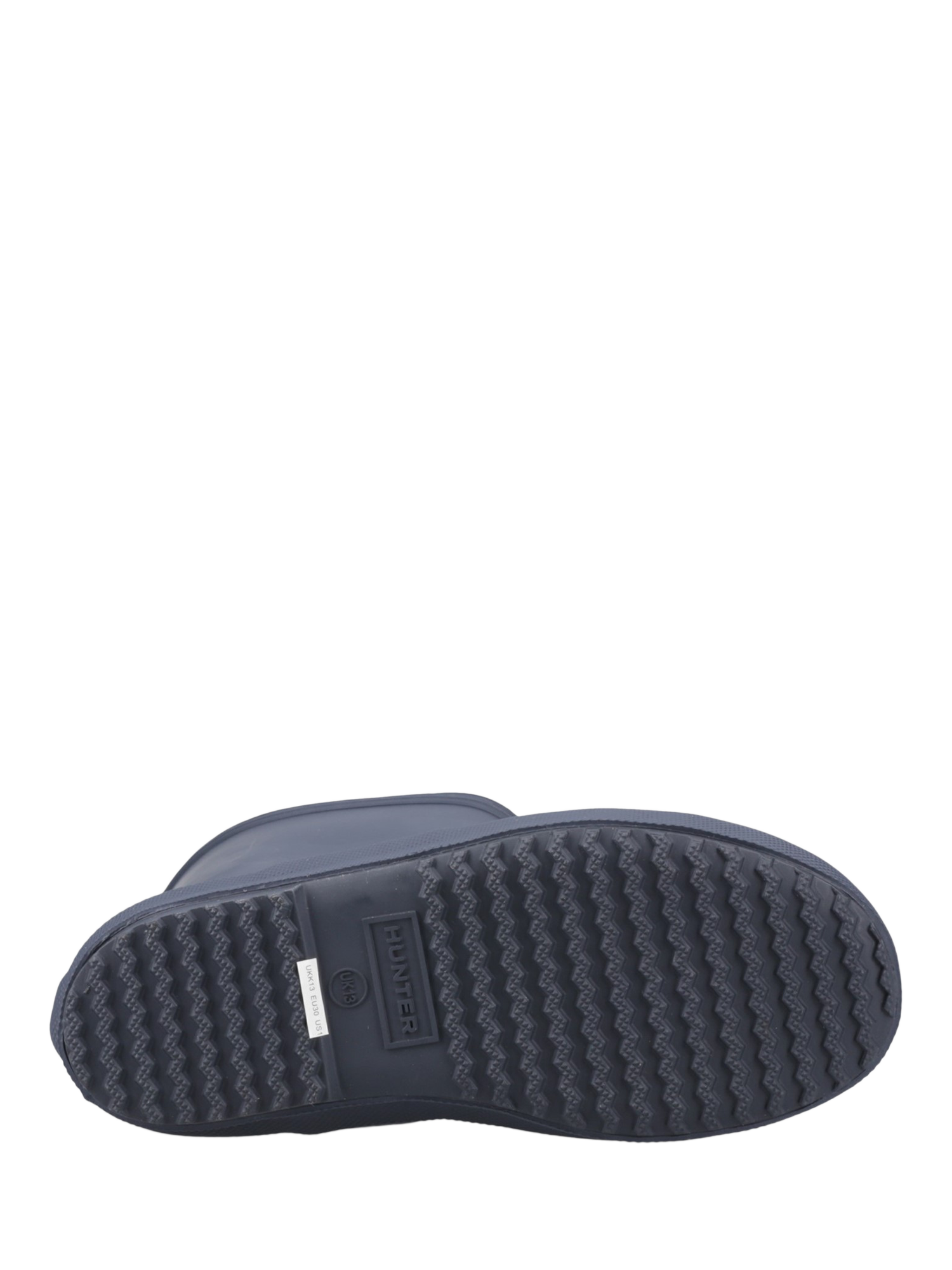 Product image 4 of 4, which shows Hunter Kids' First Classic Rubber Rain Wellington Boots, Navy, 4 Jnr