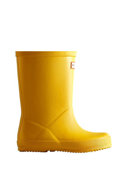 Hunter Kids' Original First Wellington Boots, Hunter Yellow