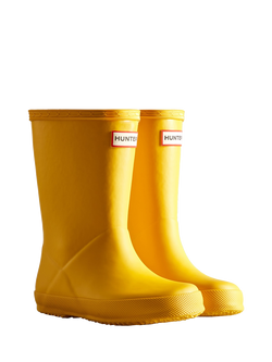 Hunter Kids' Original First Wellington Boots - view 2, Hunter Yellow