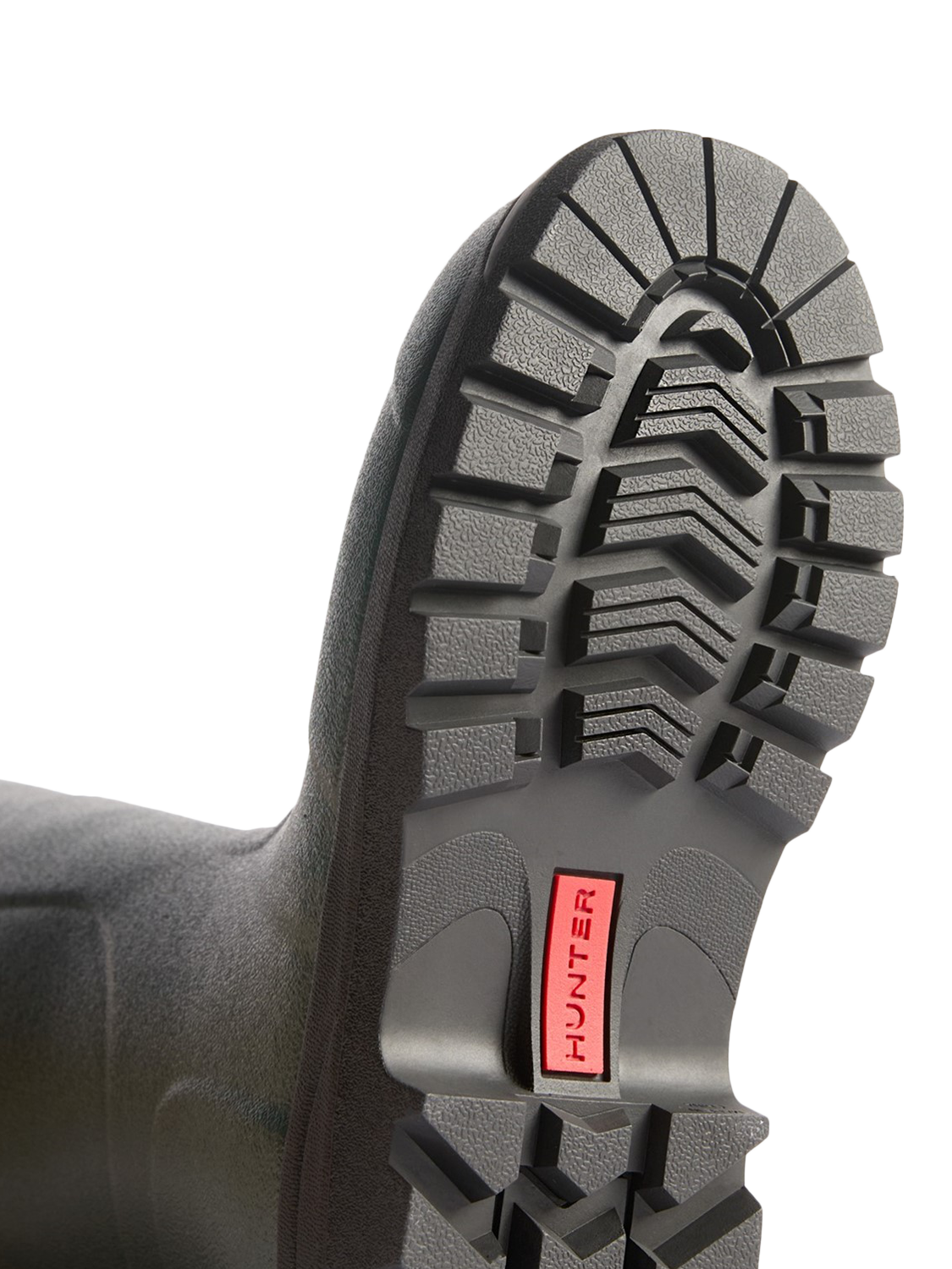 Product image 4 of 4, which shows Hunter Balmoral MK II Side Adjustable Wellington Boots, Olive, 8