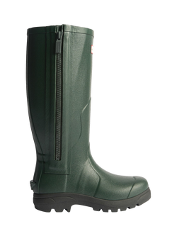 Hunter Balmoral MK II Full Zip Wellington Boots, Olive