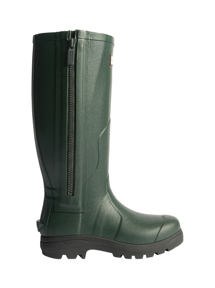 Hunter Balmoral MK II Full Zip Wellington Boots, Olive