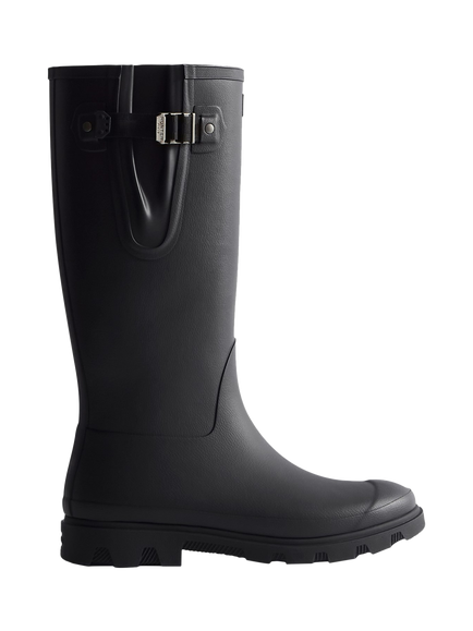 Hunter Downpour Field Adjustable Tall Wellington Boots, Black