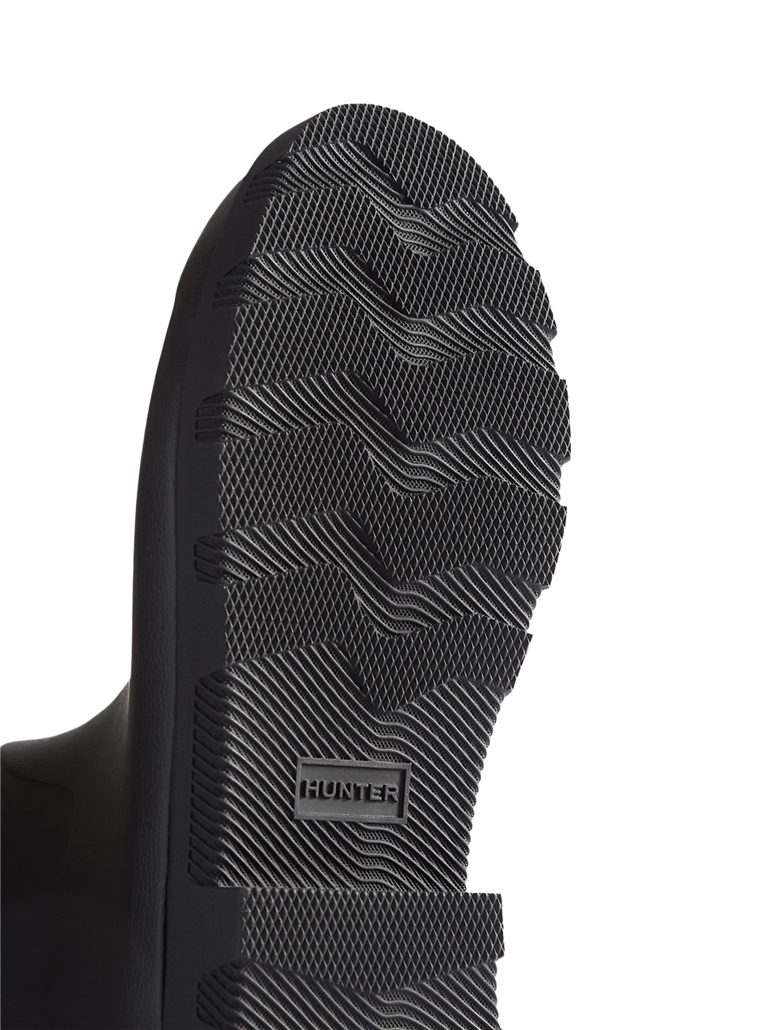 Product image 4 of 4, which shows Hunter Downpour Field Adjustable Tall Wellington Boots, Black, 8