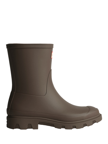 Hunter Downpour Short Wellington Boots, Chocolate, Chocolate