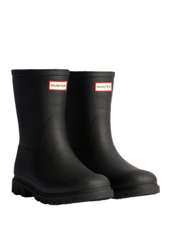 Hunter Downpour Short Wellington Boots - view 2, Black