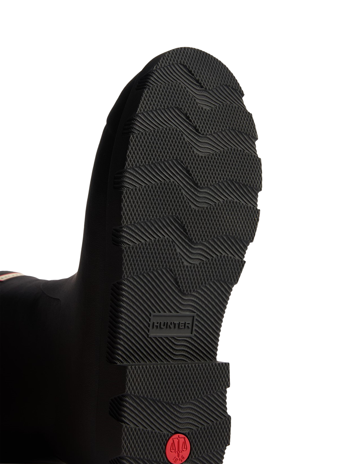 Product image 4 of 4, which shows Hunter Downpour Short Wellington Boots, Black, 8