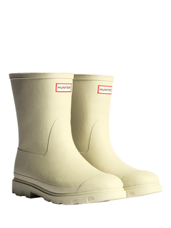 Hunter Downpour Short Wellington Boots - view 2, Grey