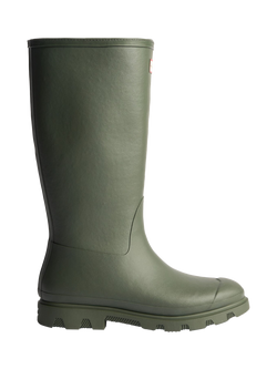 Hunter Downpour Tall Insulated Wellington Boots, Olive, Olive