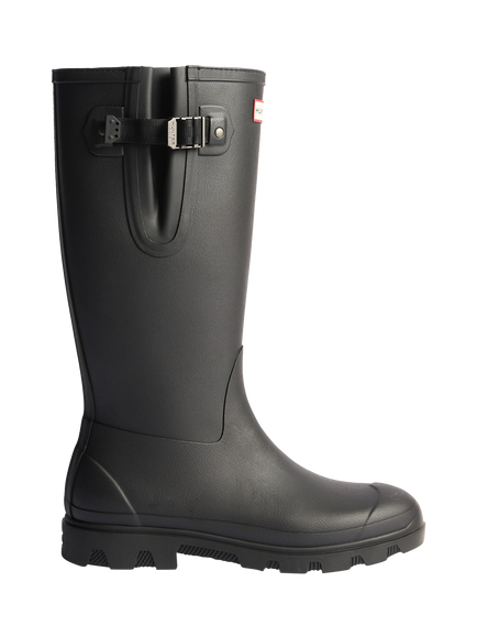 Hunter Downpour Side Adjustable Wellington Boots, Black