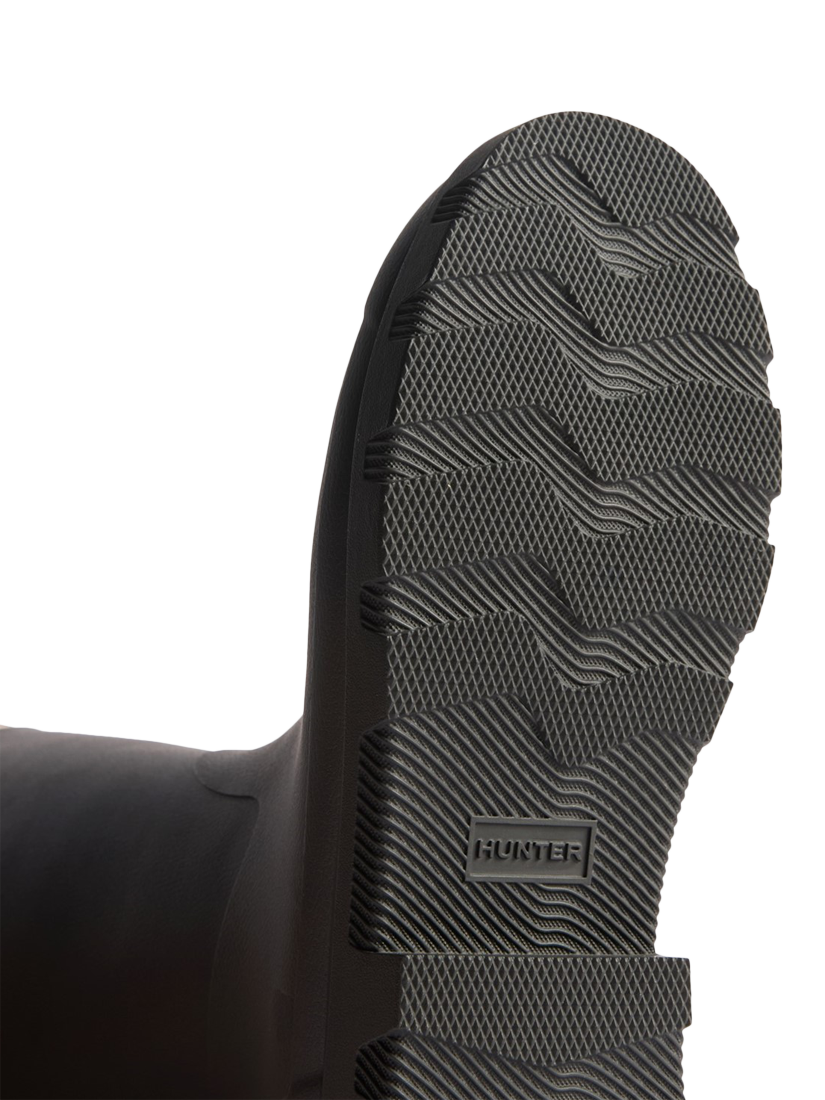 Product image 4 of 4, which shows Hunter Downpour Side Adjustable Wellington Boots, Black, 8