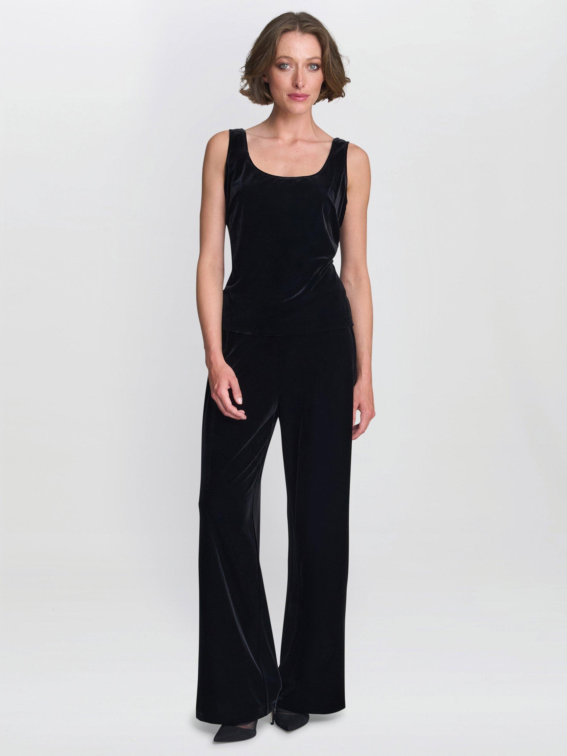 Product image 6 of 7, which shows Gina Bacconi Three Quarter Sleeve V Neck Blazer, Black, M