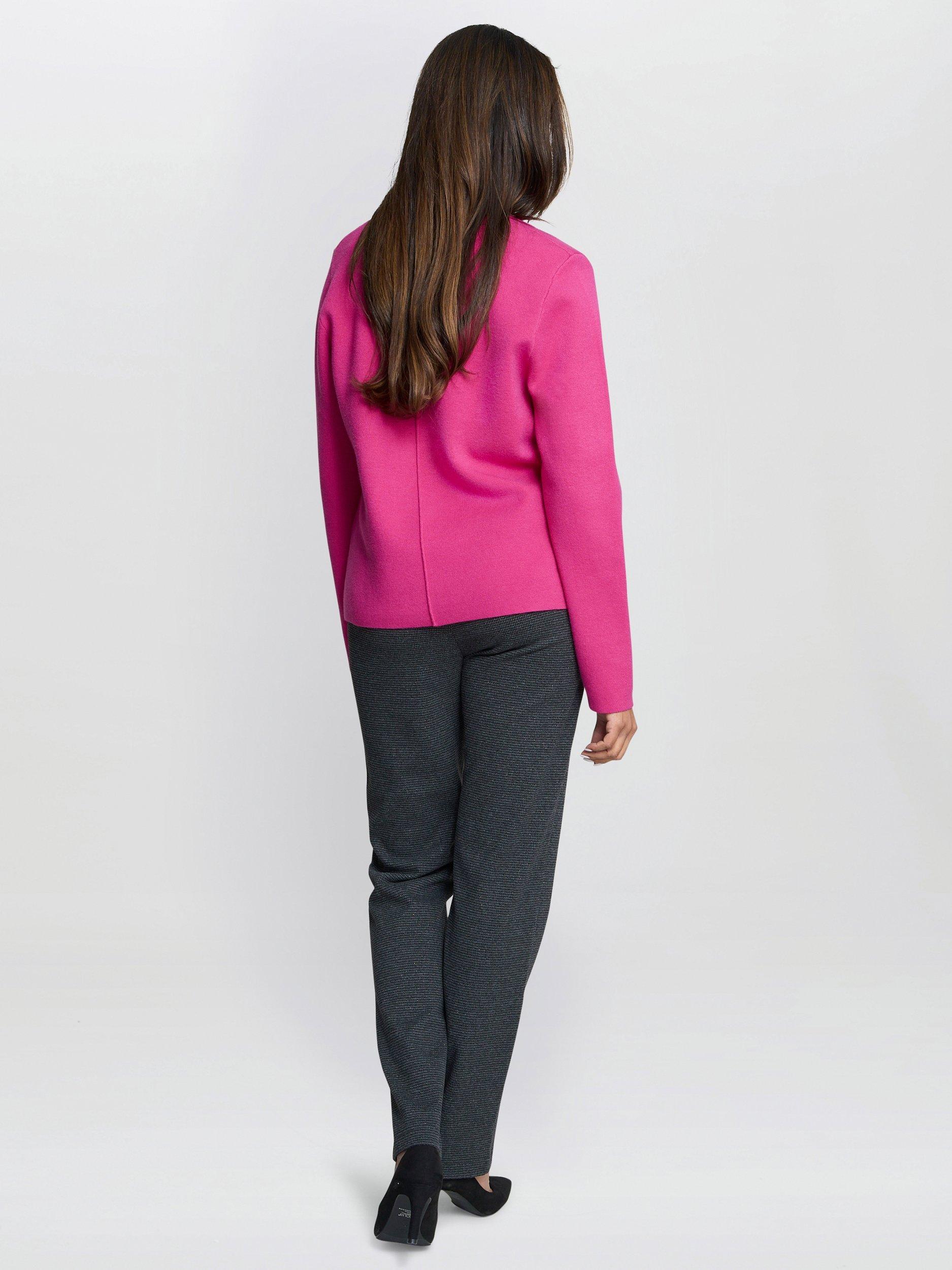 Product image 2 of 7, which shows Gina Bacconi Alyona Jacket, Fuchsia, S