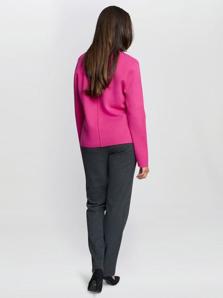 Gina Bacconi Alyona Jacket, Fuchsia - view 2, Fuchsia
