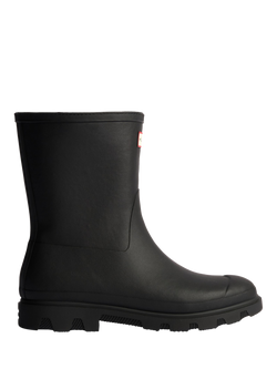 Hunter Downpour Short Wellington Boots, Black