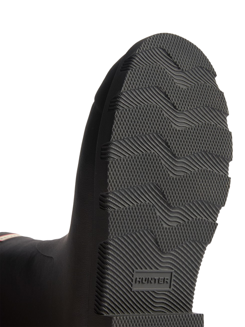 Product image 4 of 4, which shows Hunter Downpour Short Wellington Boots, Black, 4