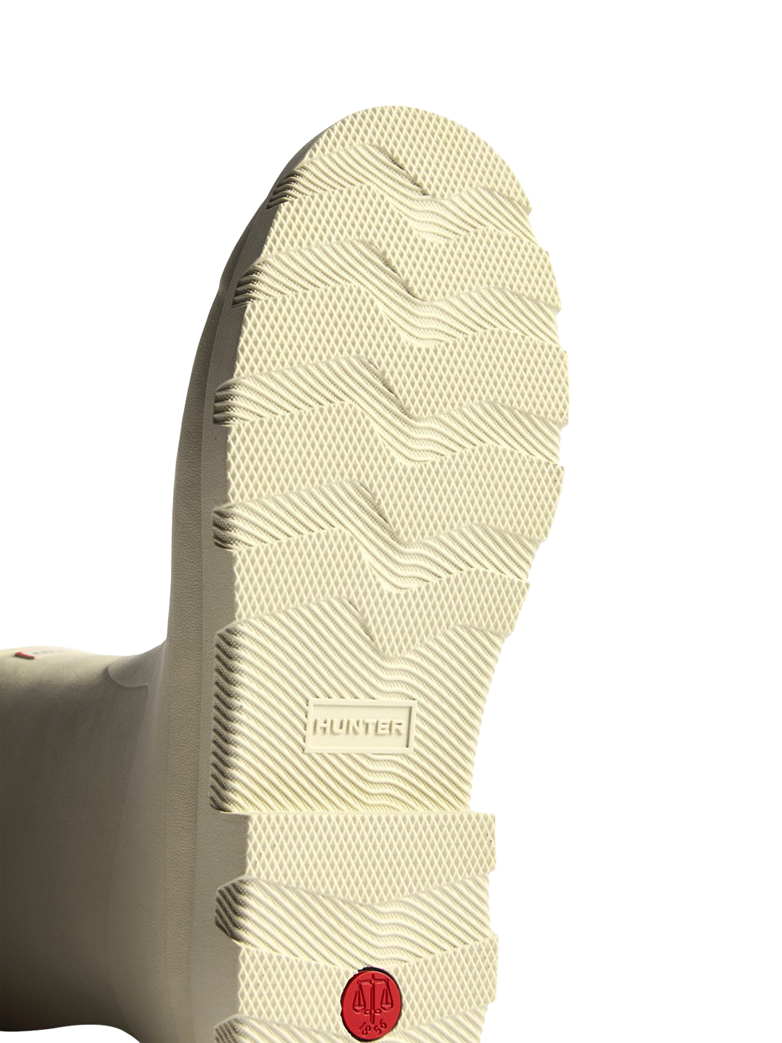 Product image 4 of 4, which shows Hunter Downpour Short Wellington Boots, Gravel, 4