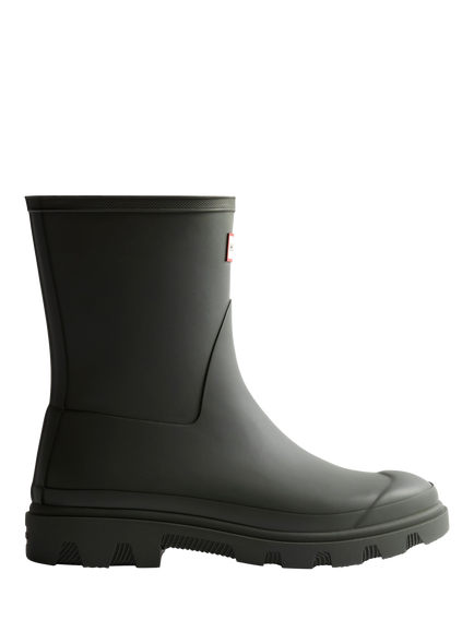 Hunter Downpour Waterproof Short Wellington Boots, Dark Olive
