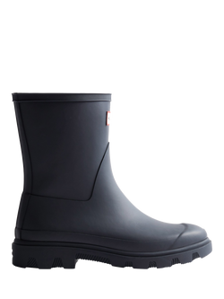 Hunter Downpour Waterproof Short Wellington Boots, Hunter Navy