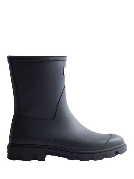 Hunter Downpour Waterproof Short Wellington Boots, Hunter Navy