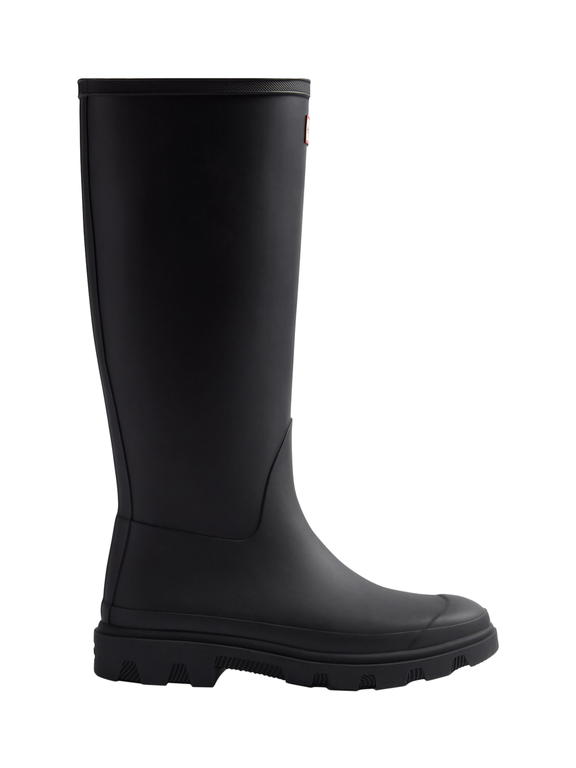 Product image 1 of 4, which shows Hunter Downpour Tall Wellington Boots, Black, 4