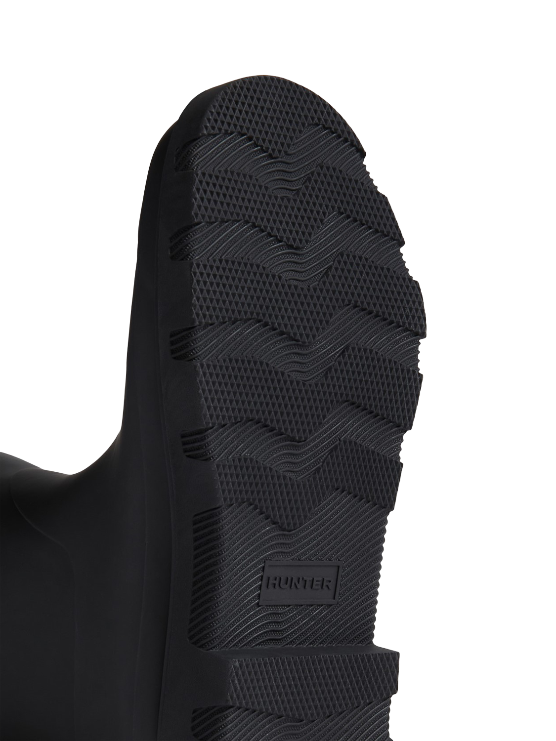 Product image 4 of 4, which shows Hunter Downpour Tall Wellington Boots, Black, 4