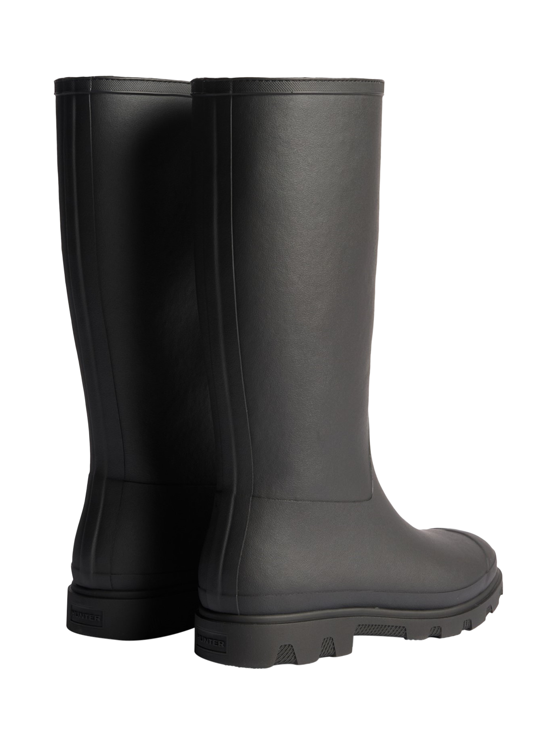 Product image 3 of 4, which shows Hunter Downpour Tall Insulated Rubber Wellington Boot , Black, 4