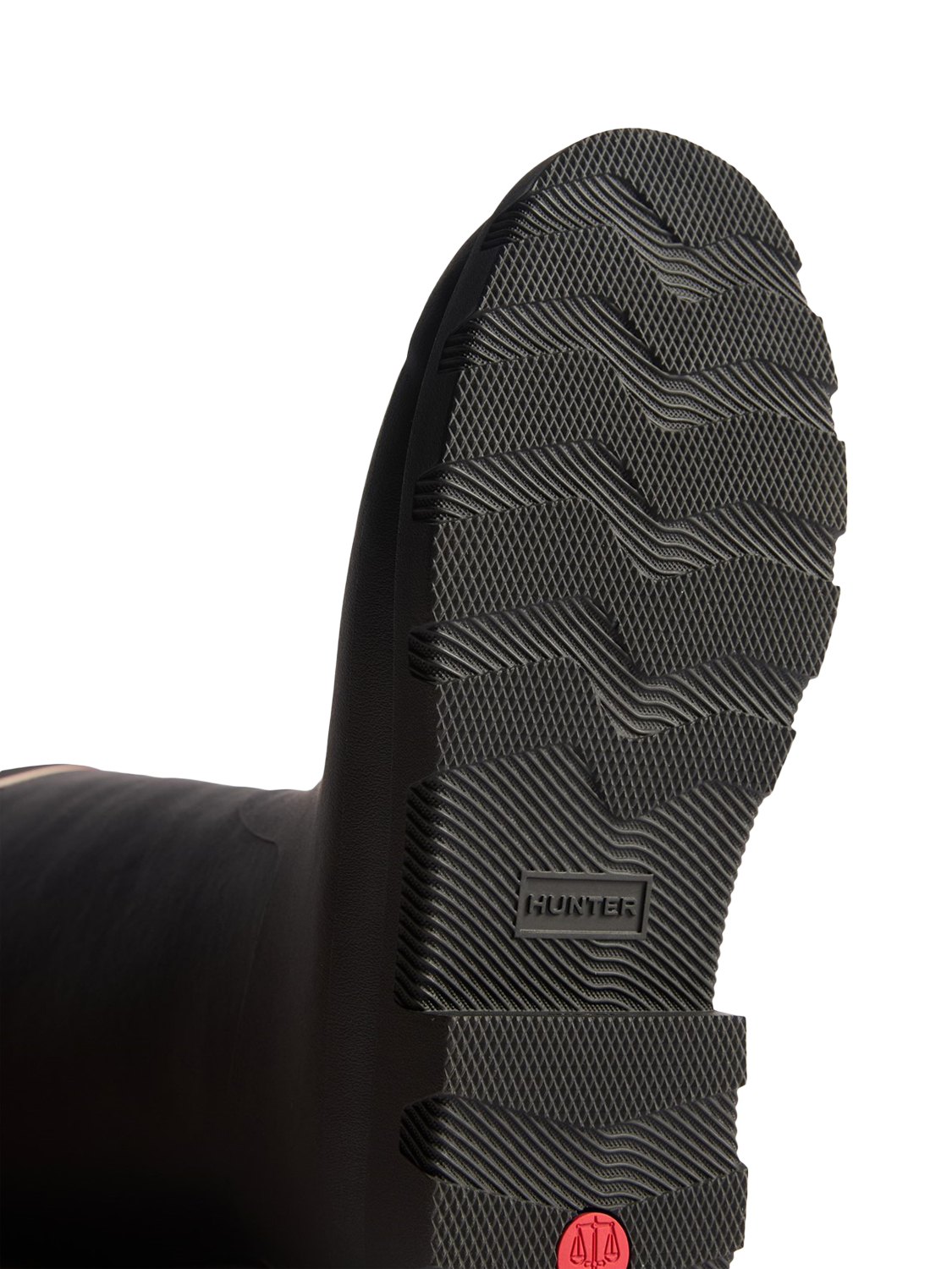 Product image 4 of 4, which shows Hunter Downpour Tall Insulated Rubber Wellington Boot , Black, 4