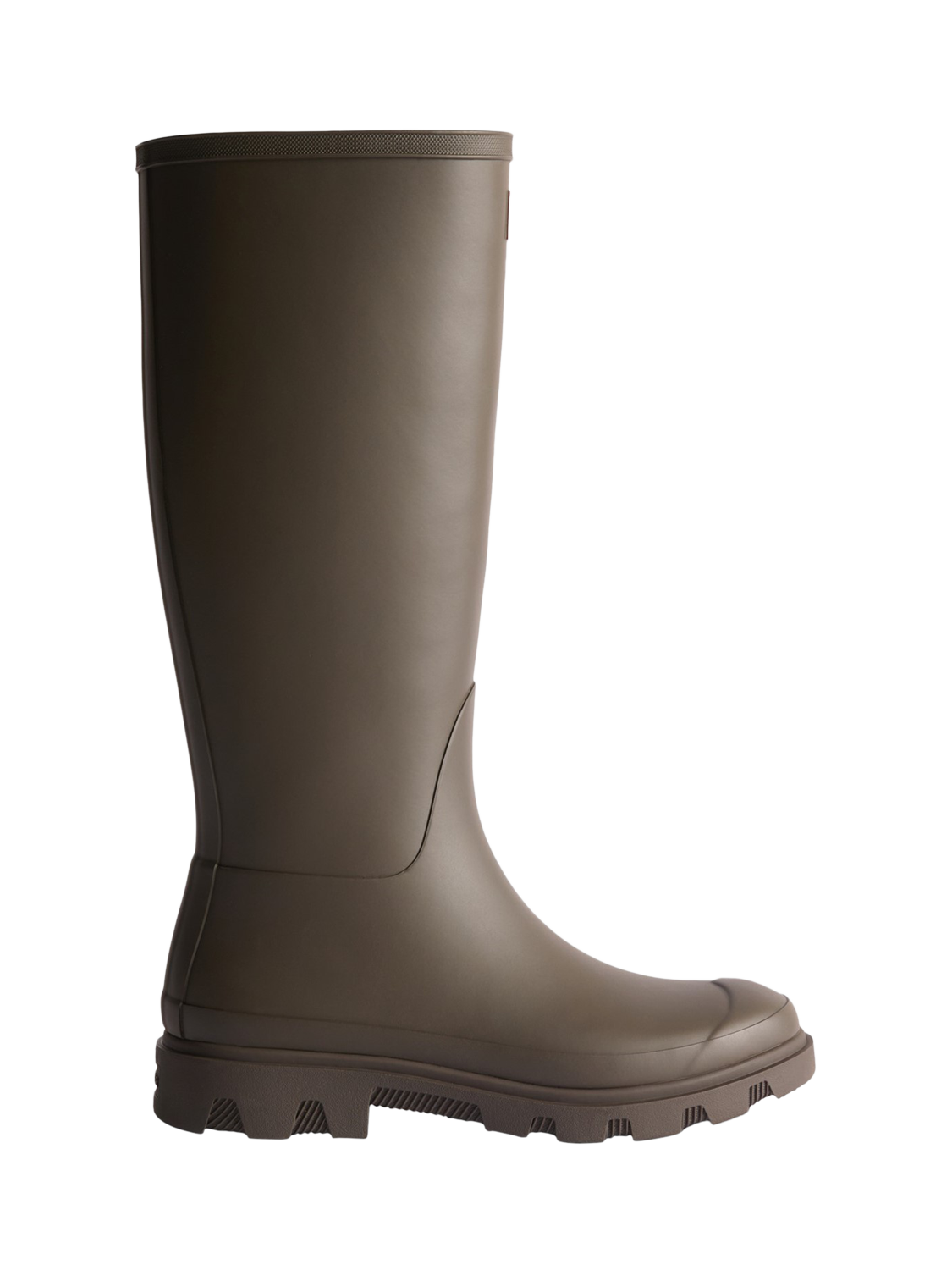 Product image 1 of 4, which shows Hunter Downpour Tall Wellington Boots, Chocolate Brown, 4