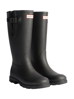 Hunter Downpour Side Adjustable Boots - view 2, Black